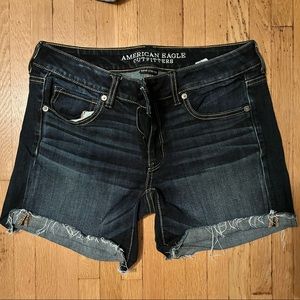 American Eagle Distressed Jean Shorts